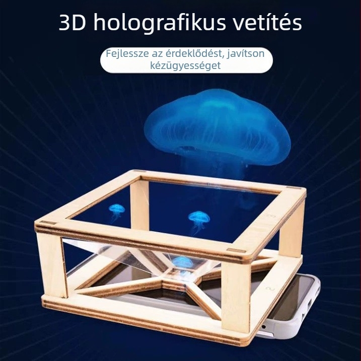 Kézi, fas kötőgép gyerekeknek – oktató játék az intellektuális fejlődésért (nem elektromos, DIY, 7–14 évesek)