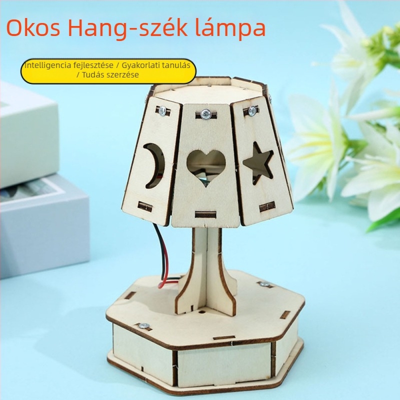 Kézi, fas kötőgép gyerekeknek – oktató játék az intellektuális fejlődésért (nem elektromos, DIY, 7–14 évesek)