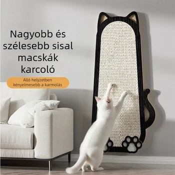 Juta anyagú falra szerelt macska karmoló tábla, rajzfilm stílus, kanapé védelem, a márka Chong Duoduo