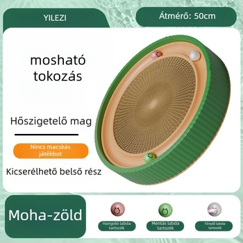 Kör alakú macska kaparódeszka – karcolásálló, kopásálló, szöszmentes, aranyos stílus