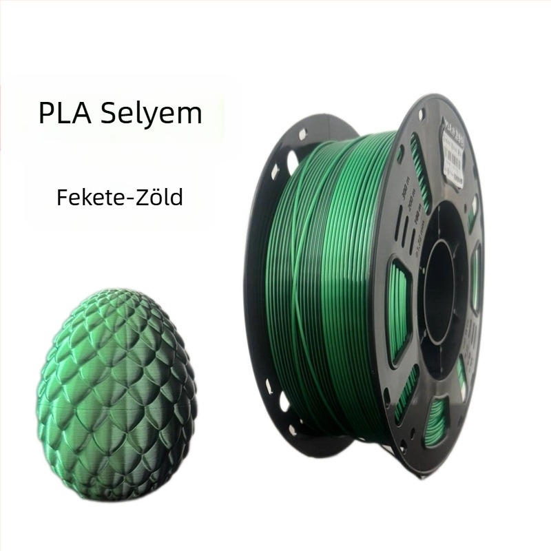 Silk PLA filament 3D nyomtatóhoz, FDM anyag, 1 kg, Pontosság ±0,02 mm