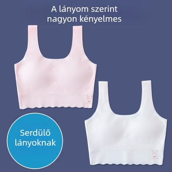 Varrás nélküli, sima felső lányoknak növekedési időszakban