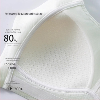 Lányoknak szóló nylon camiszol 12–15 éveseknek, teljes kosár és vékony formázott kosár