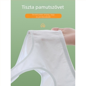 Pamutból készült gyerek melltartó-vest lányoknak, teljes kosár, formázott kosár nélkül, merev dupla vállpántok