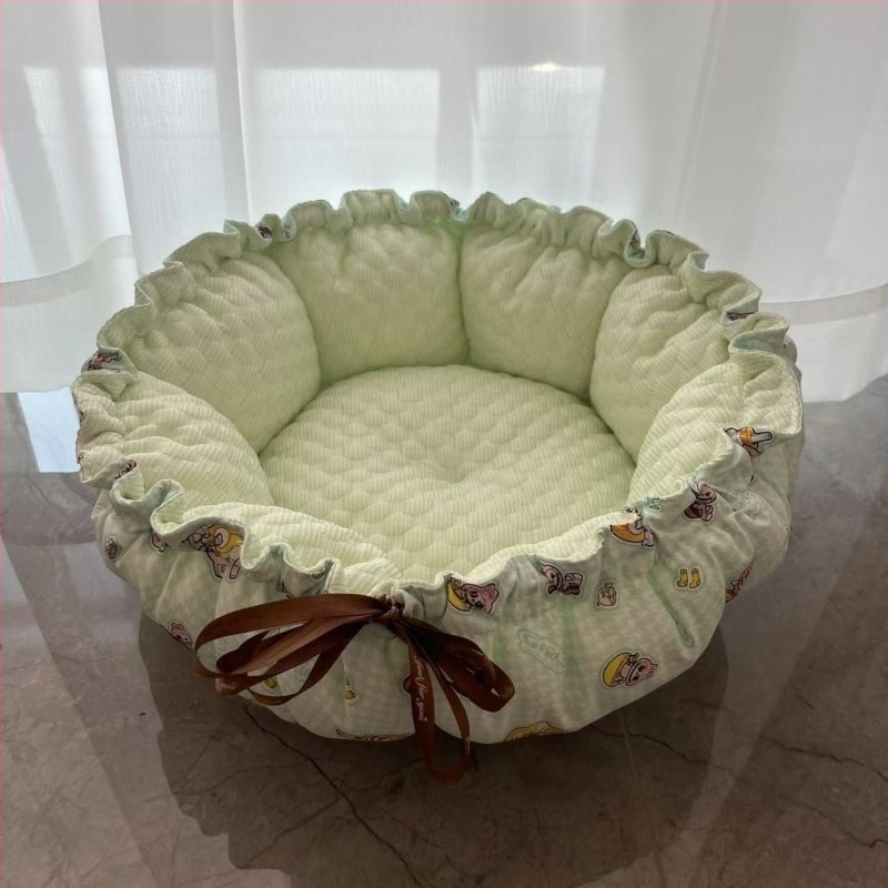 Macskaágy (szövet; minden évszakra; melegség; macskáknak)