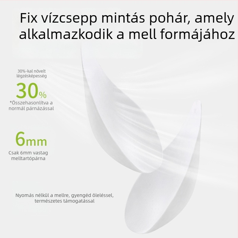 Nylon anyagú sportmelltartó, mellény-stílusú tiniknek (12–15 évesek), teljes kosár, vékony formázott kosár habszivacsbéléssel, légáteresztő, izzadságelnyelő