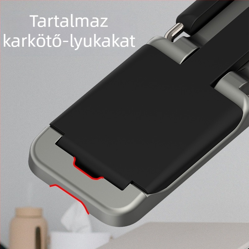 telefonhoz gyűrűs tartó, műanyag, univerzális kialakítás, hátlap ragasztóval