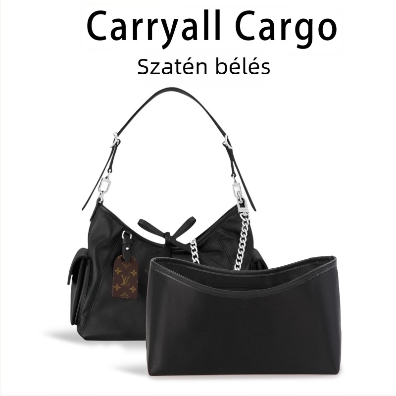 Ohsheliy Carryall Cargo belső bélés, modell Satin-dark Warrior liner 1; kapacitás 20 L alatt; anyag: poliészter; lélegző, vízálló, ultrakönnyű, kopásálló; bélés: poliészter-pamut.