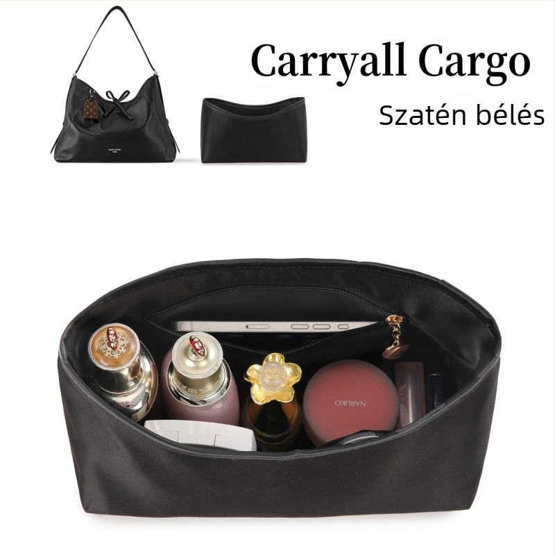 Ohsheliy Carryall Cargo belső bélés, modell Satin-dark Warrior liner 1; kapacitás 20 L alatt; anyag: poliészter; lélegző, vízálló, ultrakönnyű, kopásálló; bélés: poliészter-pamut.