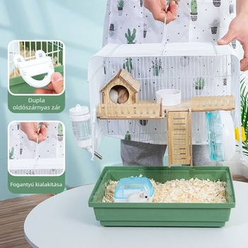 Hamster alap készlet — fém ketrec, hamster számára, márka Other, importálva: nem