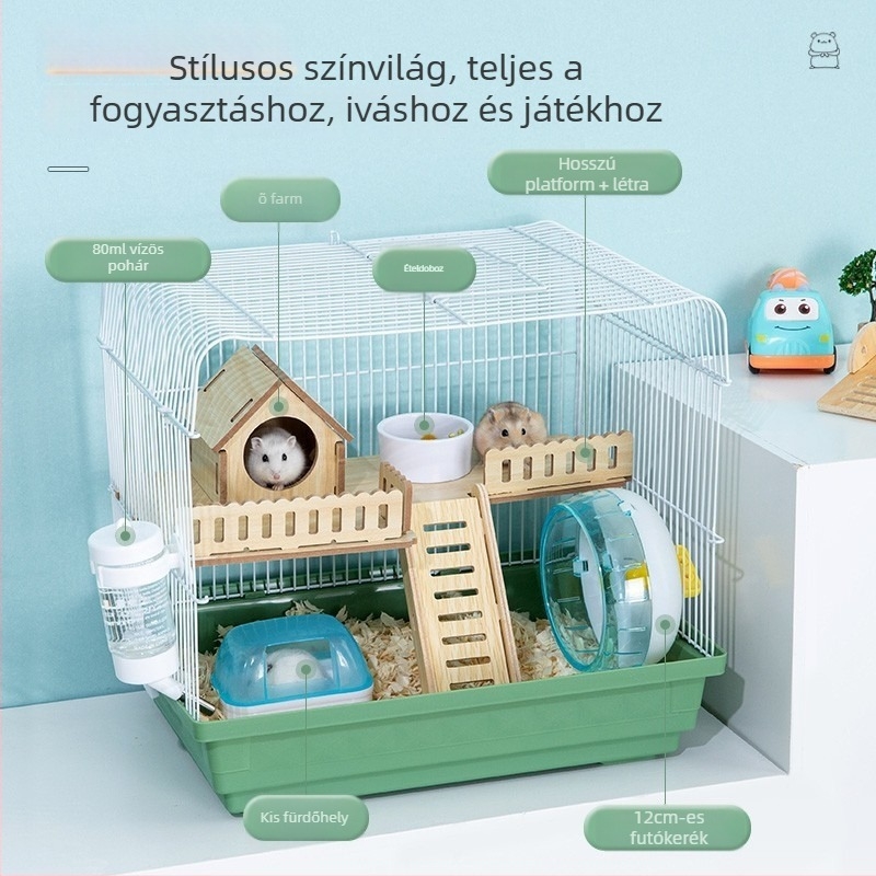 Hamster alap készlet — fém ketrec, hamster számára, márka Other, importálva: nem