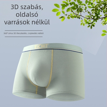 Pamut boxeralsó fiataloknak és nagyobb gyerekeknek, középső derekú, laza szabás