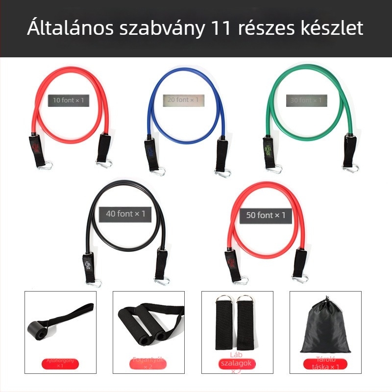 Feszítő szalag ellenállás kötél – TPE, univerzális illeszkedés, férfi edzéshez