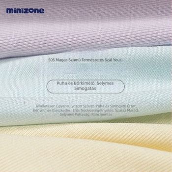 minizone Uniszex gyerek alsónemű — antibakteriális, légáteresztő, Modal anyag (92% viszkóz), 3–8 éveseknek, három darabos készlet