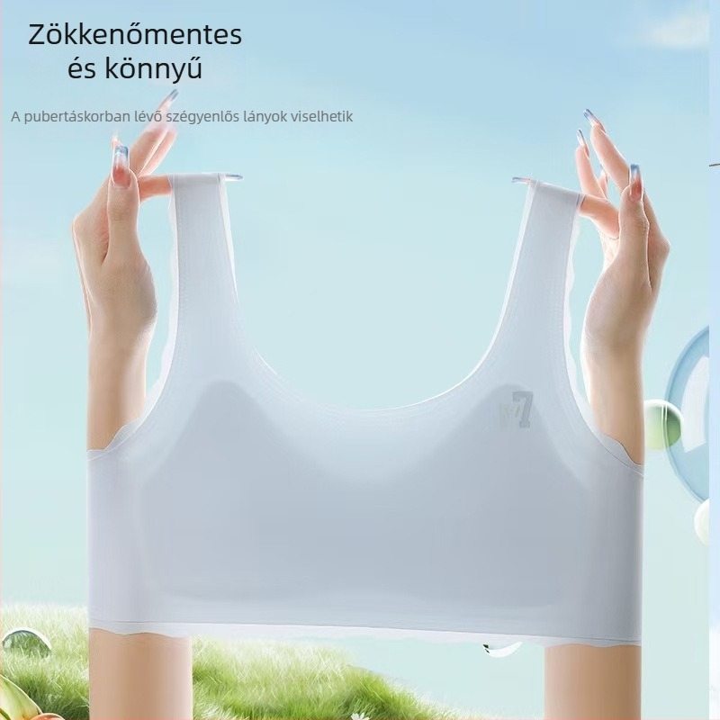 Tinédzser-lányoknak szóló melltartó rögzített kosarakkal, 15 éves kor felett