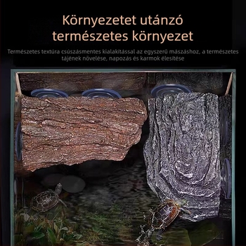 Lebegő teknőspplatform – környezetbarát habanyagból, mászásra és napozásra, tömege 500 g