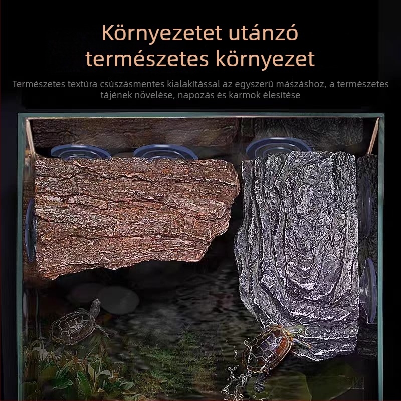 Lebegő teknőspplatform – környezetbarát habanyagból, mászásra és napozásra, tömege 500 g