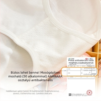 Pamut háromszög alakú bugyi lányoknak, A kategória, modal ice silk, nyári rövidnadrág 3–8 éveseknek
