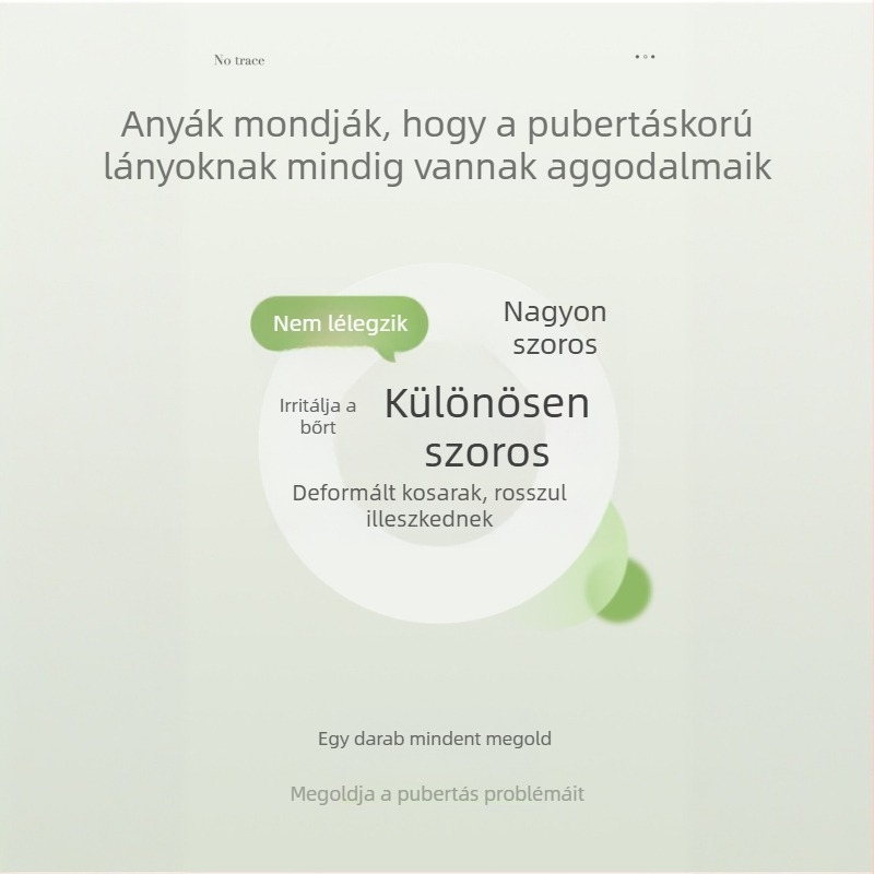 Légáteresztő, cups nélküli edző melltartó-vest tiniknek, 12–15 évesek
