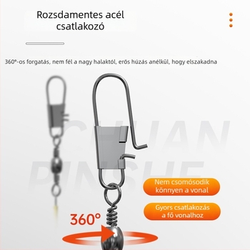 Drótból készült horgászhorog dupla horoggal, előre kötött szerelék nagy halak számára, alkalmas fehér és piros pomfret