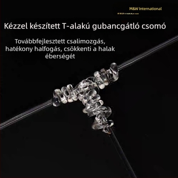 MW háromszoros horog készlet tengeri horgászathoz — világító, anti-tekeredés, csónakos felszerelés