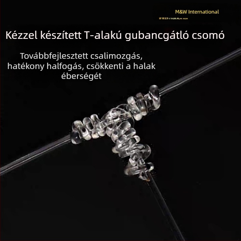 MW háromszoros horog készlet tengeri horgászathoz — világító, anti-tekeredés, csónakos felszerelés