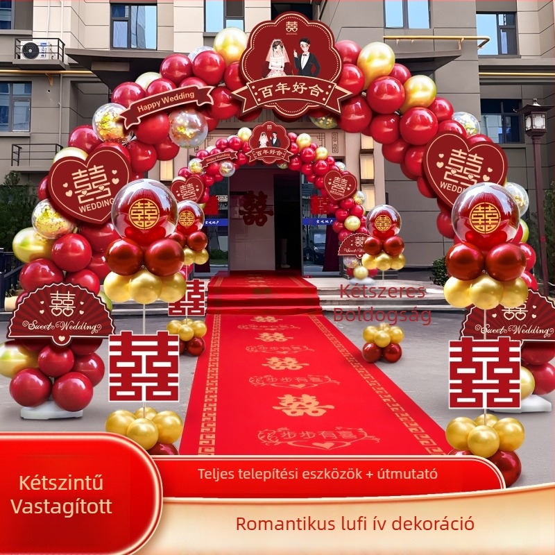 Esküvői lufiborítás ív – komplett készlet esküvői dekorációhoz; Csomagolás: Karton; Anyag: Egyéb; Importálás: Nem; Felhasználás: Esküvő; Feldolgozás és testreszabás: Nincs.