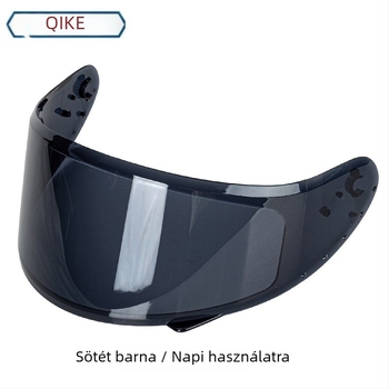 QIKE111 sisak lencsék – teljes sisakhoz, polikarbonát, DOT hitelesítés, 3C kód 2018011105097892, feldolgozás testreszabása