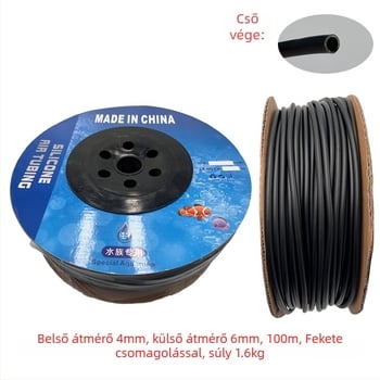 PVC akváriumi légcső – ellenáll a magas és alacsony hőmérsékletnek, maximális tömeg 5.5