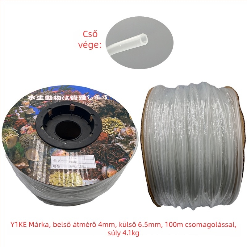 PVC akváriumi légcső – ellenáll a magas és alacsony hőmérsékletnek, maximális tömeg 5.5