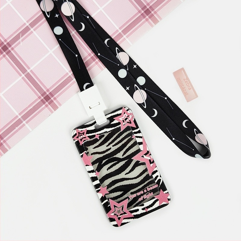 Akril kártyatartó, ins wind stílus, Blue bean