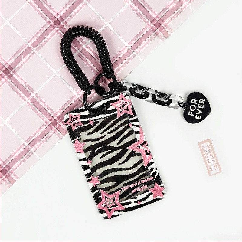 Akril kártyatartó, ins wind stílus, Blue bean