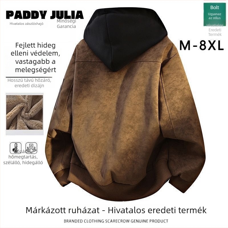 Valódi bőr kabát leválasztható kapucnival, cipzárral, ultra rövid hossz, juhbőr