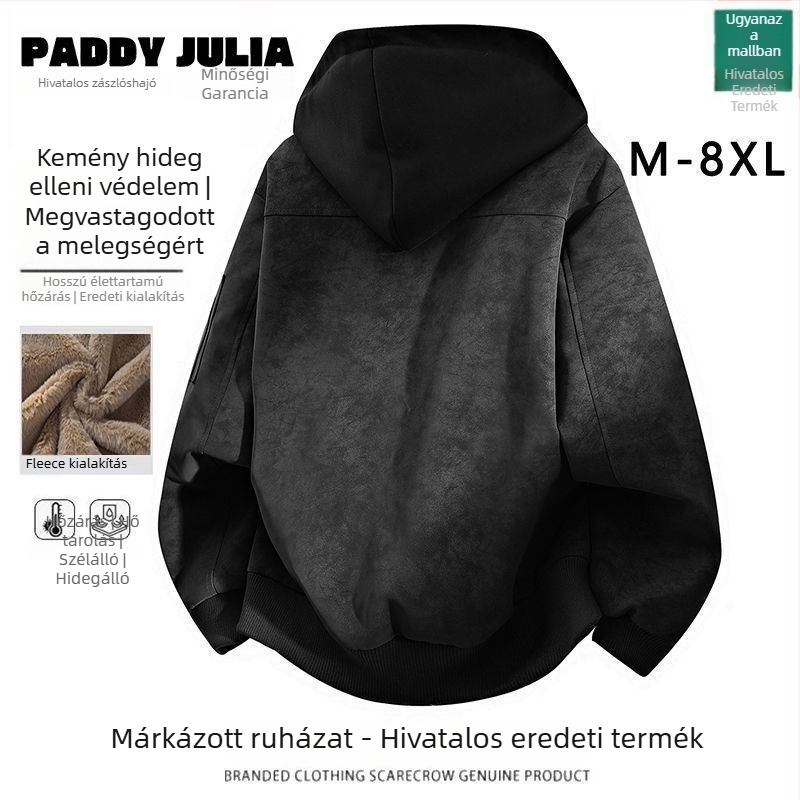Valódi bőr kabát leválasztható kapucnival, cipzárral, ultra rövid hossz, juhbőr