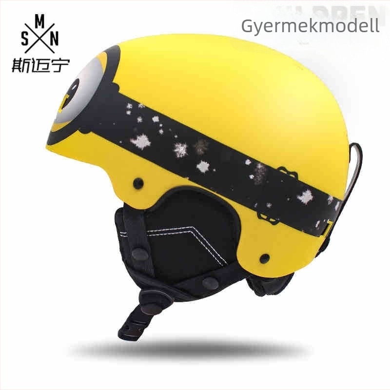GSOUSNOW gyerek sisak, EPS anyag, Cartoon mintázat, uniszex