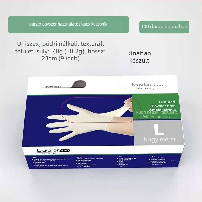 Bazel egyszer használatos nitril kesztyűk otthoni és ipari felhasználásra