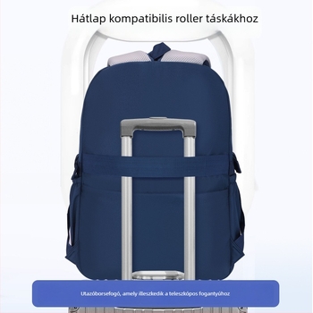 Középiskolai hátizsák - Nagy kapacitású nylon, lélegző, vízálló, ultra könnyű, légpárnás vállpántok, gerincvédő