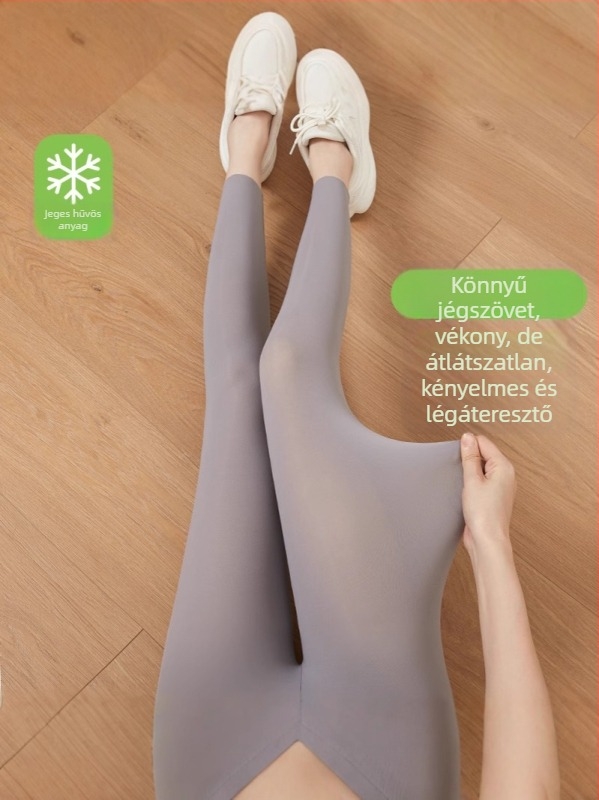 Ultra vékony női Shark-stílusú leggings nyárra, magas derekú jóga, fenékformázó Barbie-stílus, nagy méret, vékony leggings, amelyek viselhetők külső ruházatként