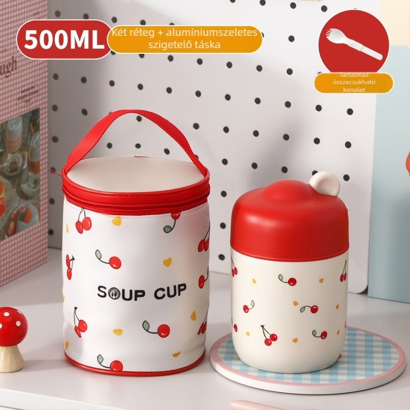 304 rozsdamentes acél ebédedény, mikrohullámú sütőben használható, hordozható irodai dolgozók és diákok számára, 501–800 ml, melegen tartja