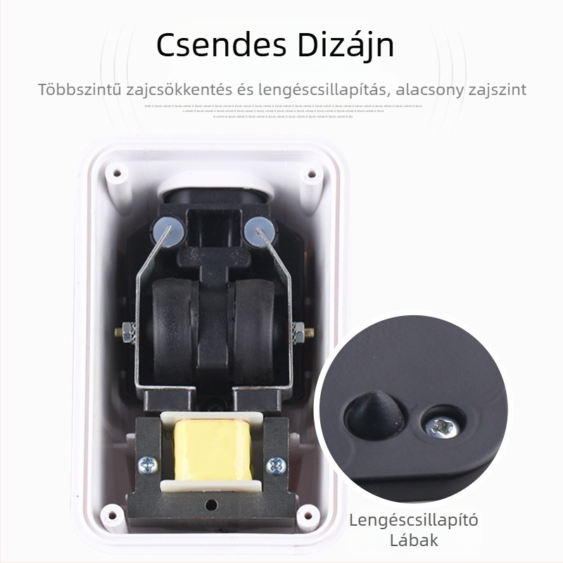Kompakt, csendes oxigénpumpa akváriumhoz kettős kimenettel