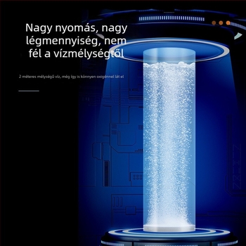 DC-s levegőpumpa akváriumokhoz – oxigénellátó pumpa, 12V