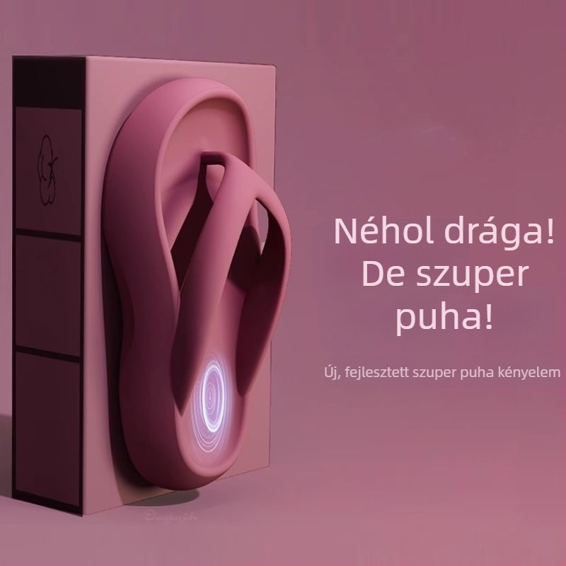 Női EVA flip-flopok vastag talppal, belső EVA, kör alakú orr, laza stílus, diffuse bali márka