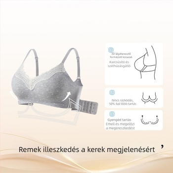 MBGB Csipkés, varrás nélküli melltartó kismellre, gyengéd emelés, lélegző kényelem