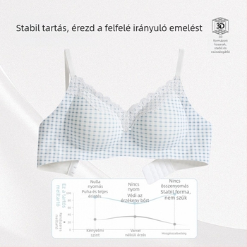 MBGB Csipkés, varrás nélküli melltartó kismellre, gyengéd emelés, lélegző kényelem