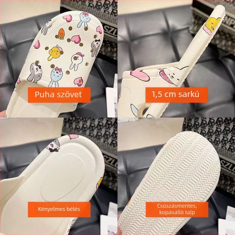 Női perforált PVC cipő: PVC felső és PVC talp, csúszásmentes, öntött talp, talp vastagsága 1.5 cm