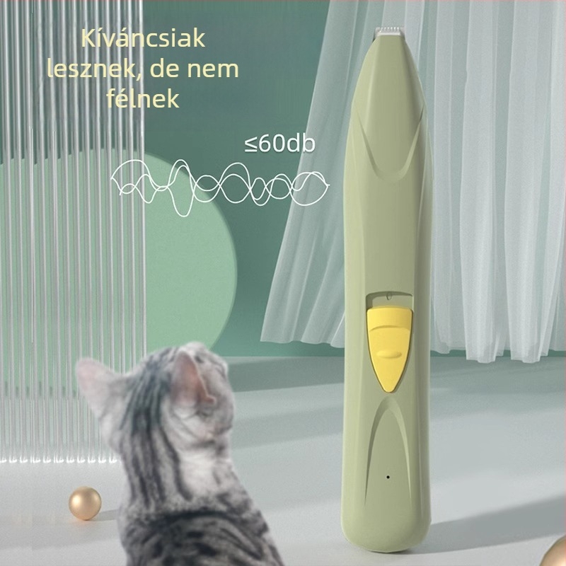 Elektronikus macskaápolási vágó, háztartási termék, véletlenszerű dobozos csomagolás