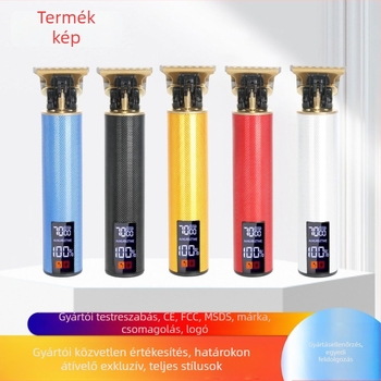 Vezeték nélküli elektromos hajvágó készülék, kefés motorral, rozsdamentes acél pengével, beépített 800–1000 mAh akkumulátor, 1–3 órás üzemidő, háziállatok számára alkalmas