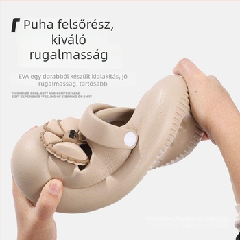 Mary Jane vastag talpú platform cipő, zárt orrú, perforált felső, masni, magasság növelő, csúszásmentes