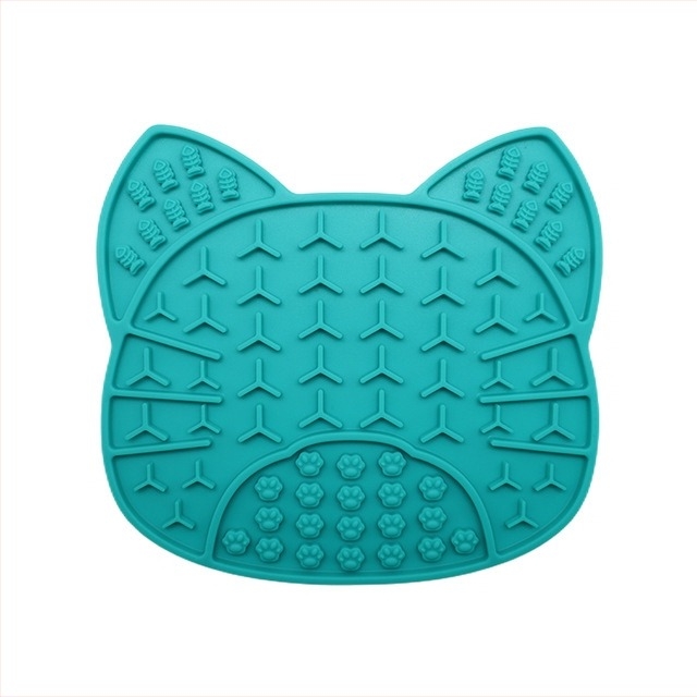 Szilikonból készült nyalópad lassú etetésre, kutyáknak és macskáknak, szívókoronggal, 107 g