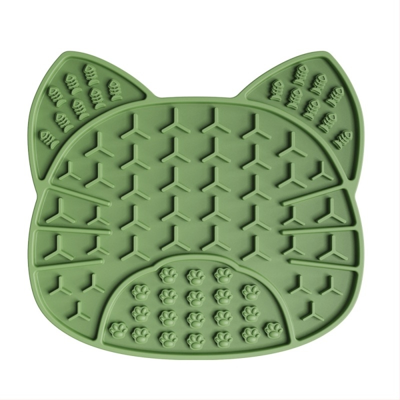 Szilikonból készült nyalópad lassú etetésre, kutyáknak és macskáknak, szívókoronggal, 107 g